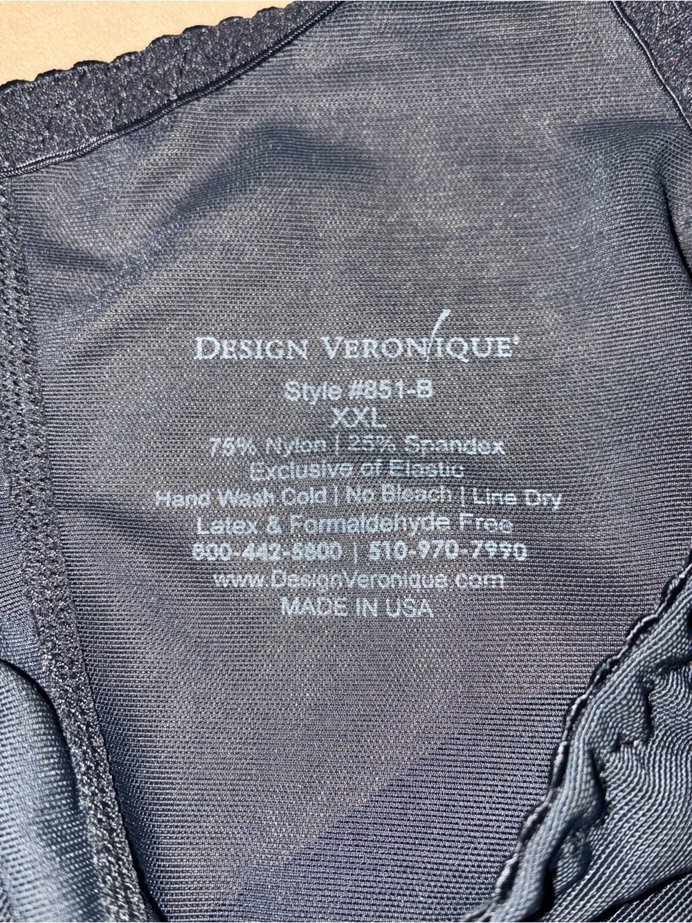 Design Veronique post surgical suit girdle for mommy makeover or BBL lipo XXL - Picture 2 of 8